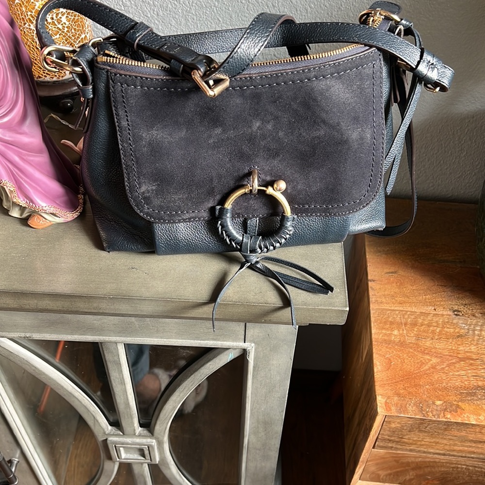 See by Chloe Joan small bag in Dark Navy Blue